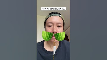 Is It IMPOSSIBLE to Cut Off 50/50?💀🍉 #shorts #games #tiktok #watermelon #challenge