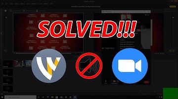 Wirecast - Virtual Camera Sound not working on Zoom (FIX!)