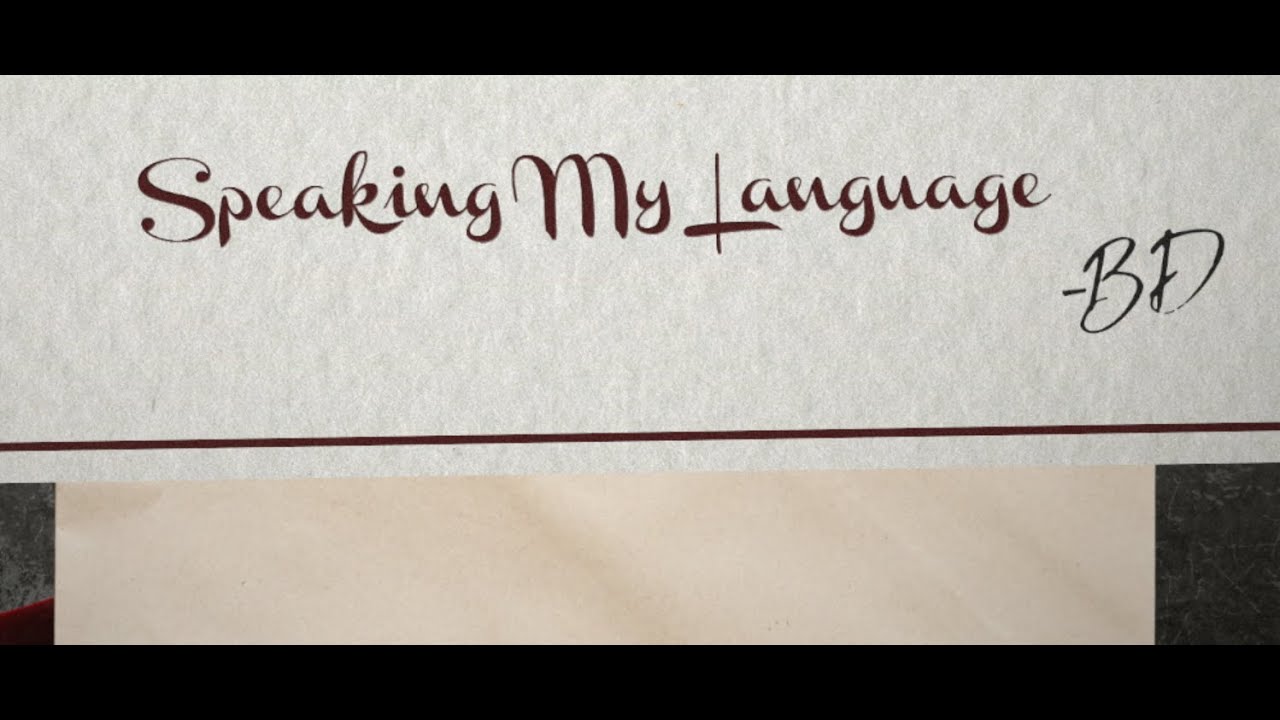Brandon Davis - Speaking My Language (Official Lyric Video)