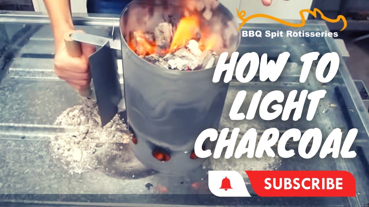 BBQ Creations  How To Prepare A Charcoal Spit Roast