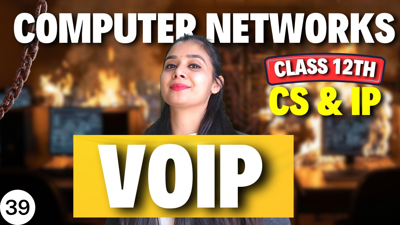 VOIP - Voice Over Internet Protocol | Class 12 CS and IP