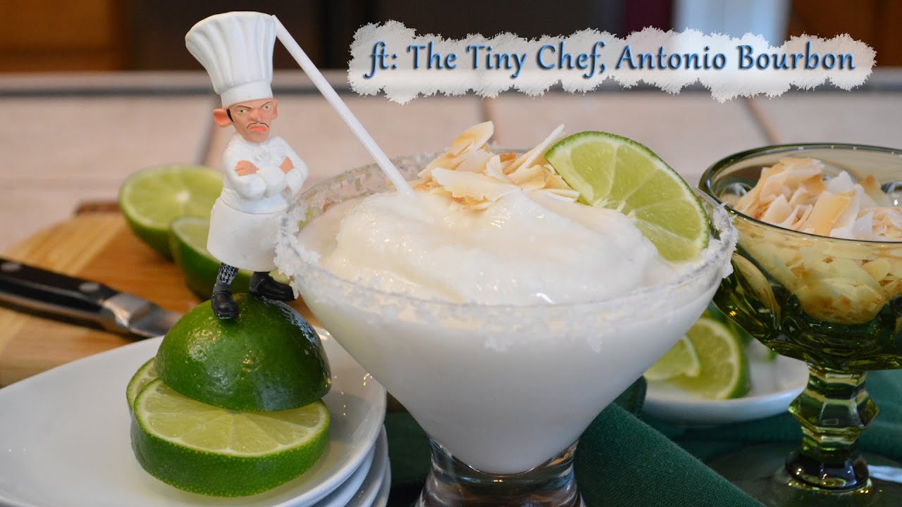Coconut Lime Margaritas Antonio Bourbon Recipe Hunter YouTube