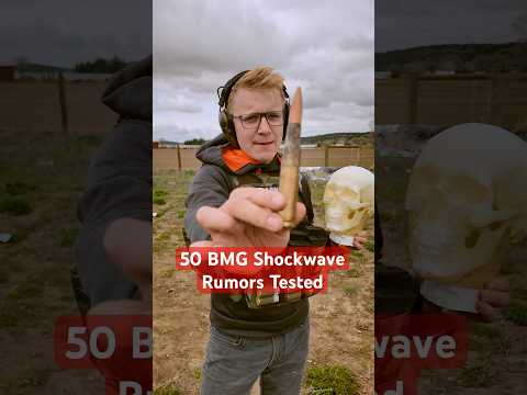 Will 50 BMG Suck Your EYES Out 👀? (Pressure Myth Tested) *results*