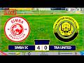 LIVE SIMBA SC VS TRA UNITED ROBO FAINALI CRDB FEDERATION CUP 