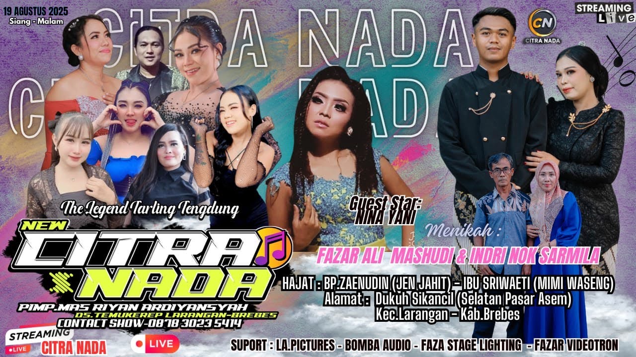 CITRA NADA LIVE DESA SIKANCIL - KEC.LARANGAN - KAB.BREBES // 19 AGUSTUS 2025
