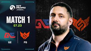 Frost Derby | GE vs FS | Day 5 MATCH 1 H/L 07/23 | 2026 VCT Pacific Stage 2