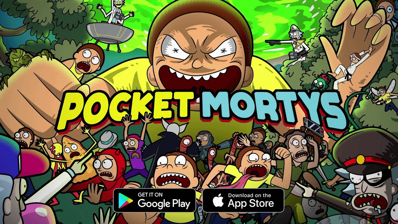 POCKET MORTYS! JuRicksic Mort | Rick and Morty | Adult Swim UK 🇬🇧