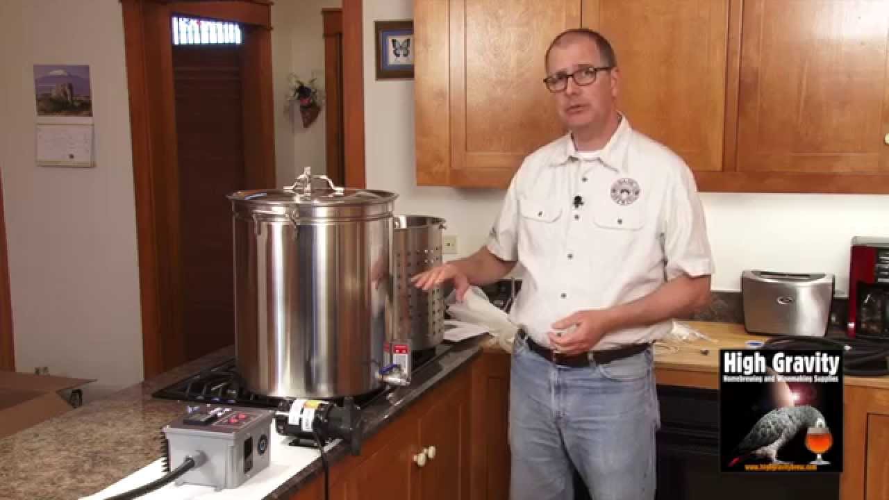High Gravity Brew in a Bag Electric System Assembly YouTube