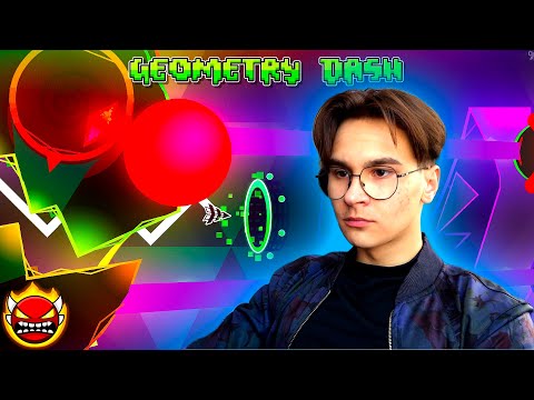 КРЕЙЗИ 3 - КОНЕЦ ТРИЛОГИИ! БЕЗУМИЕ ЗАКОНЧИЛОСЬ... (Прохождение Crazy III)!!! ► Geometry Dash #76