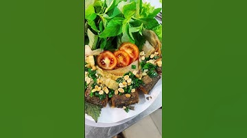 Thác lác chiên giòn chấm mắm me #amthucutdiem #shorts