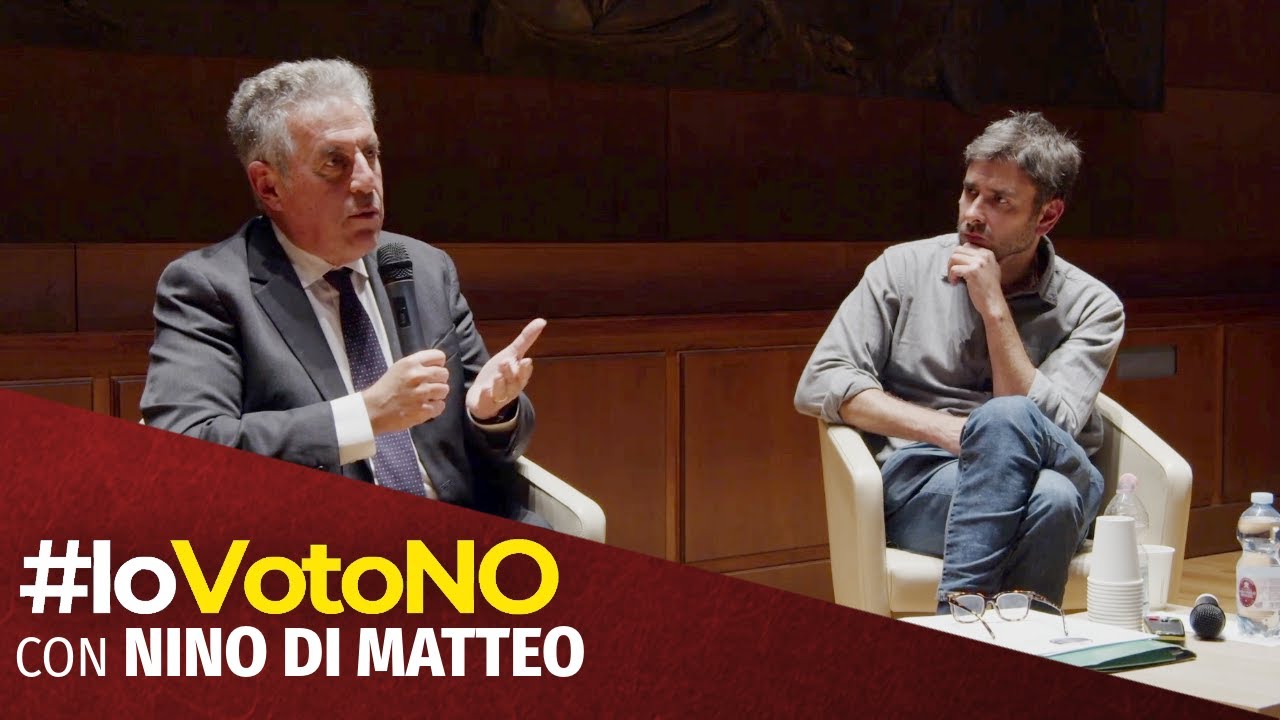 Giustizia. Dalla P2 a Nordio, il vero obiettivo è controllare i PM. #iovotono con Nino Di Matteo
