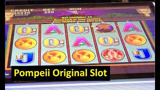 The Big Win on Pompeii Original Slot! Aristocrat Game