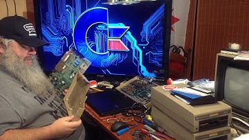 Commodore 64 Fixing Despite A Very Broken Case! C64 C-64 64C 8-Bit SID - Dave Bradley - Episode 577
