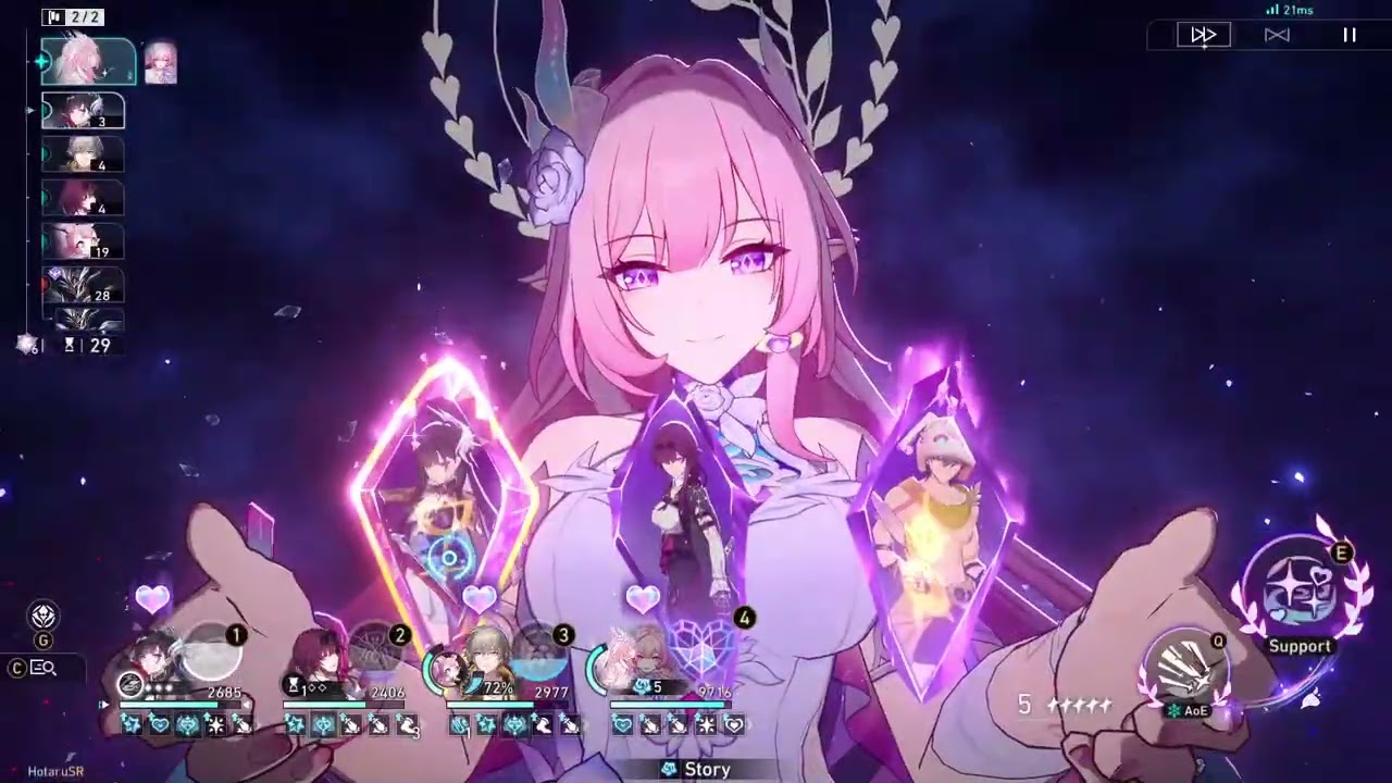 Honkai Star Rail || MOC 12 3.8 Node 2 || DOT team VS New Boss Sam Showcase.