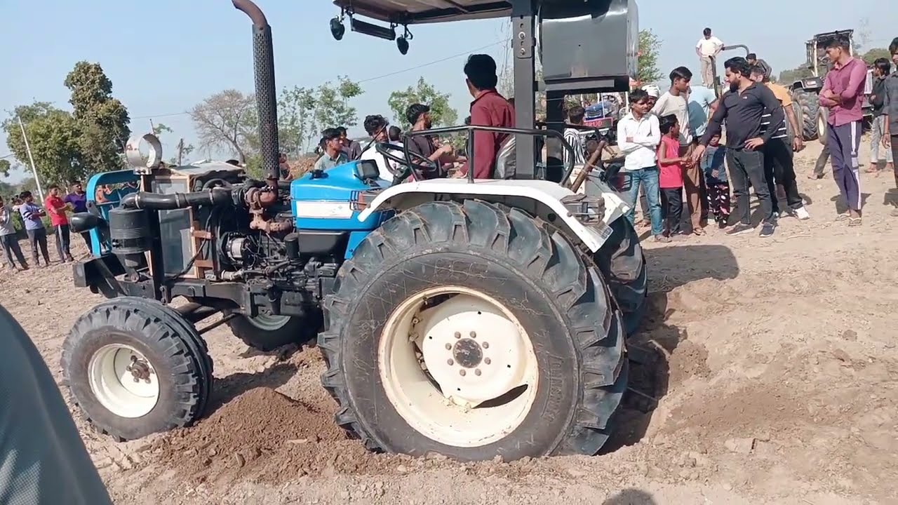 New Holland 3630 Khatarnak# stunt# viral 🚀🛞