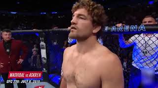 Jorge Masvidal Flying Knee