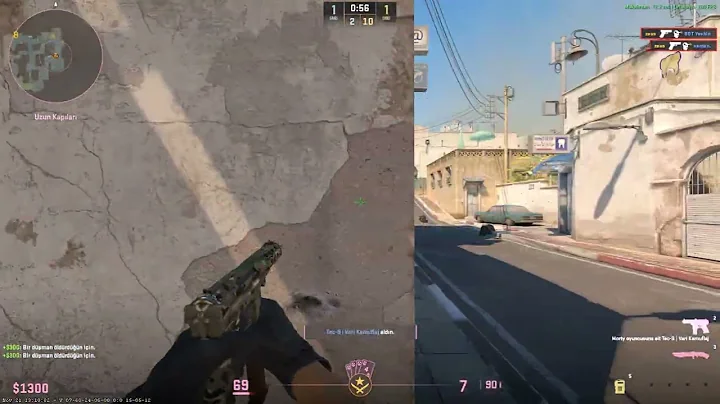 1V5 Eco Round Clutch - CS2 Dust2