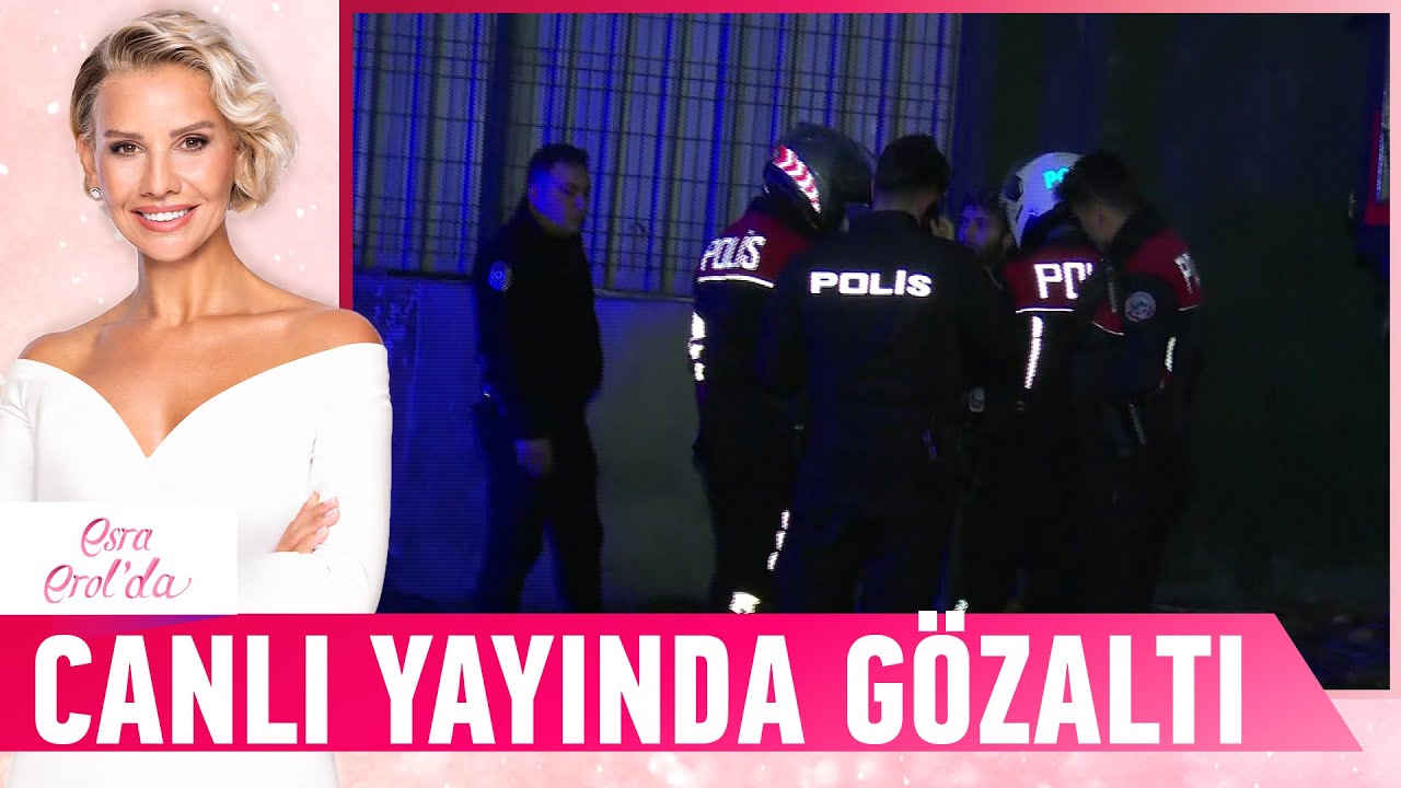 Suç makinesi canlı yayında büyük bir operasyonla yakalandı! - Esra Erol'da Kolaj