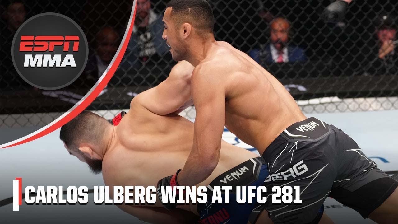 Carlos Ulberg opens up UFC 281 with knockout win ESPN MMA