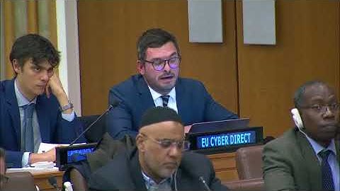 UN Cyber OEWG: Dr François Delerue statement on International Law