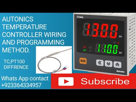 AUTONICS TEMPERATURE CONTROLLER TCN4L PARAMETERS PROGRAMMING