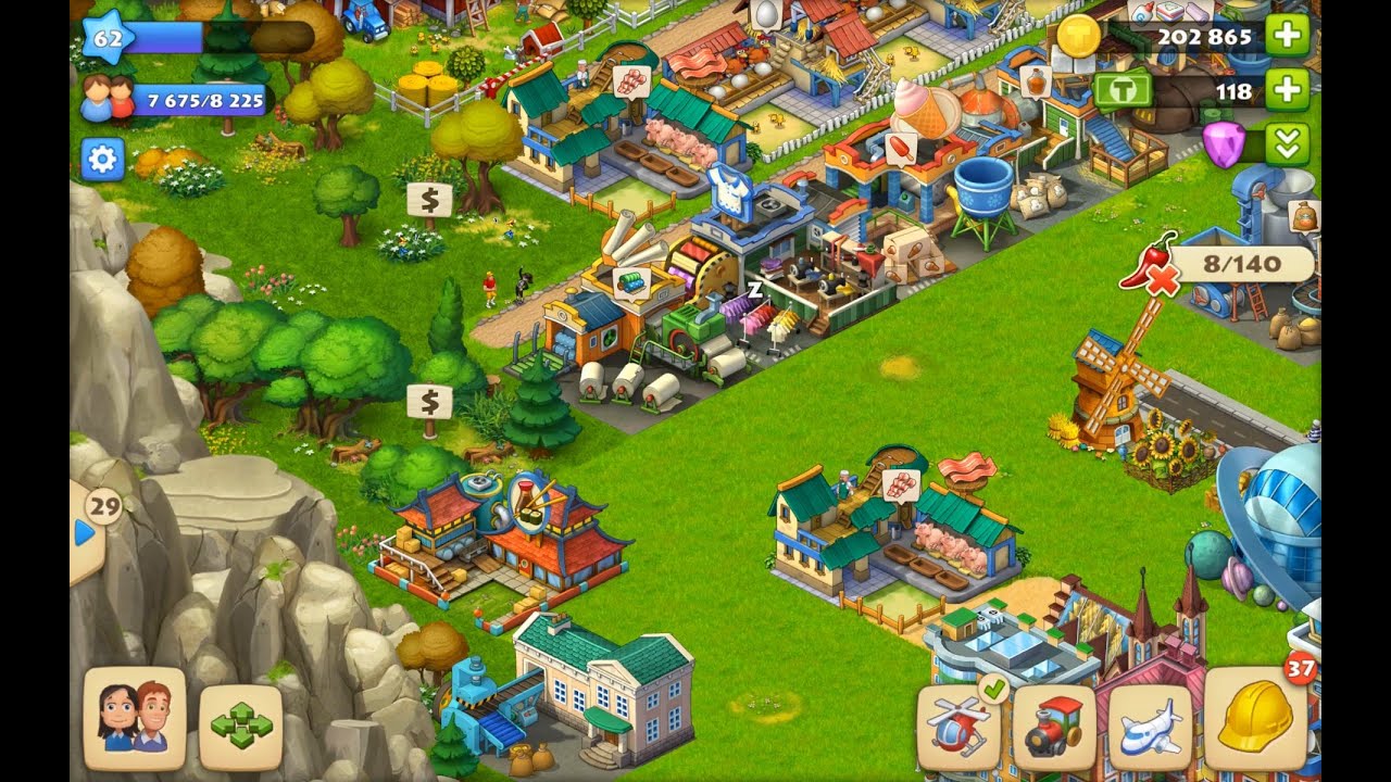 Township Level 62 Update 12 HD 1080p - YouTube