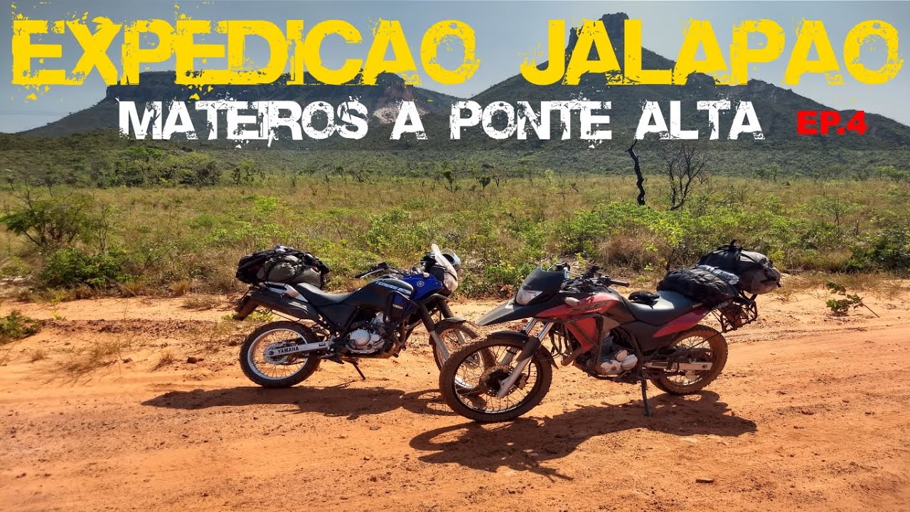 JALAPÃO de MOTO: Mateiros a Ponte Alta - T1/EP4