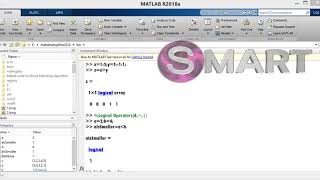 Relational and Logical Operators in Matlab 2018