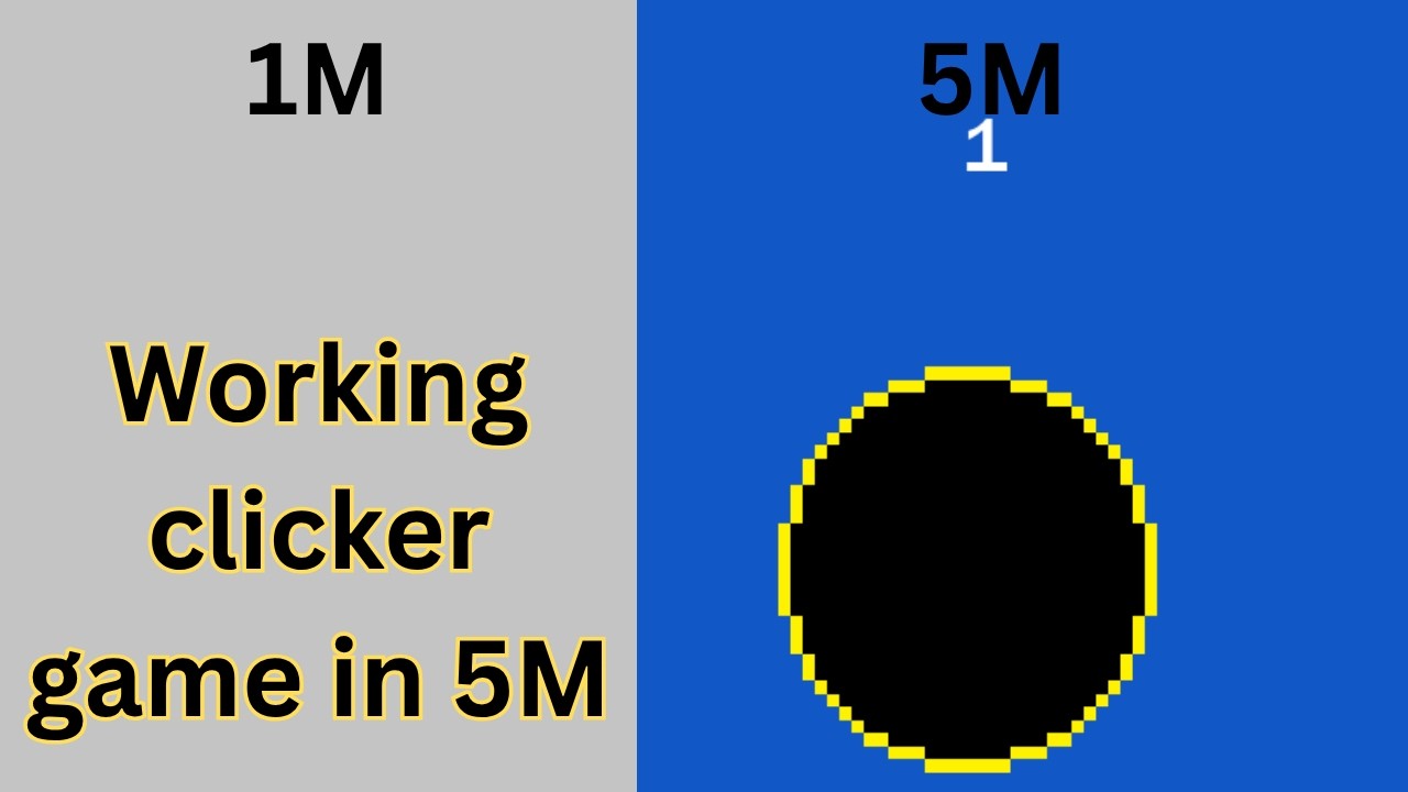 How To Make A Clicker Game In Game Maker - YouTube