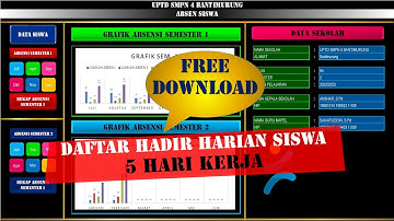 Free Download Absen Harian Siswa