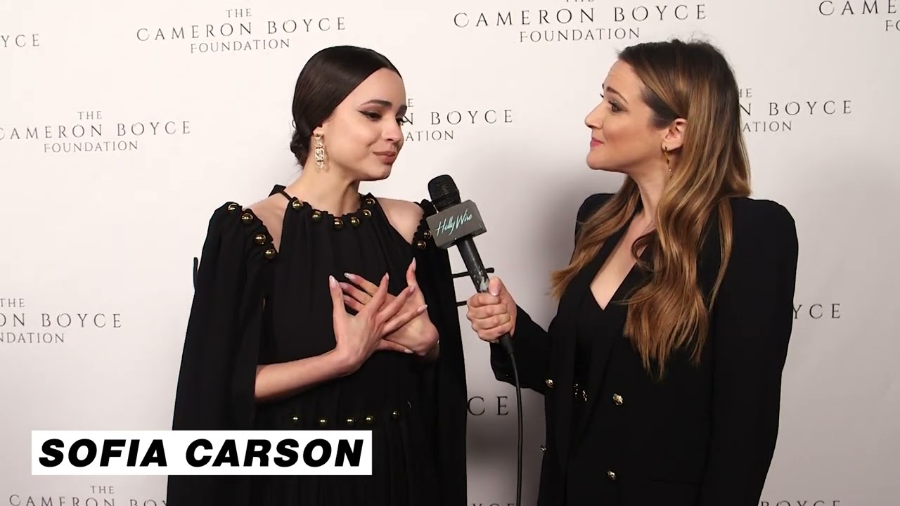 Sofia Carson on The Cameron Boyce Foundation | Hollywire