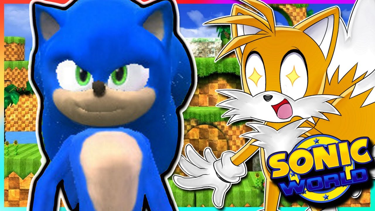 Movie Sonic Tails Plays Sonic World Mods Youtube - tails tails the fox very cute roblox cute meme on meme