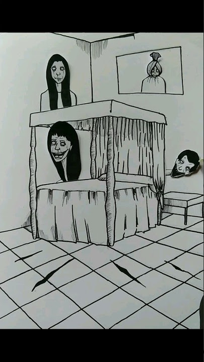 pop up ranjang setan #ranjangsetan #hantu #setan