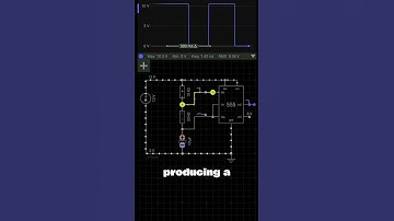 555 Timer Astable⚡ #electronic #electricalcomponent #trading #diode #555 #iconic