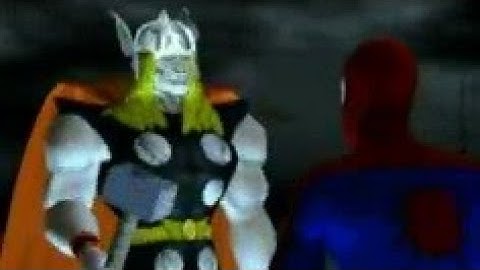 Spider-man 2: Enter Electro Spiderman meets Thor after beating Electro (Deleted Scene)