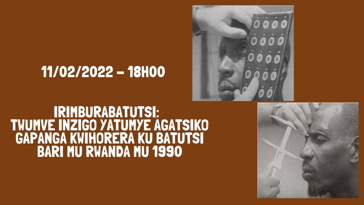 Batut Si Rwanda IRIMBURABATUTSI: TWUMVE INZIGO YATUMYE AGATSIKO GAPANGA KWIHORERA KU ...