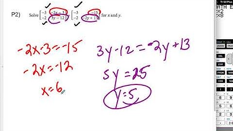 HA2PC: 4.1 (0001) Intro to Matrices E1 P1 E2 P2 E3 P3 E4 P4 E5 P5
