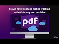 Welcome to pdfRest - PDF REST API Toolkit