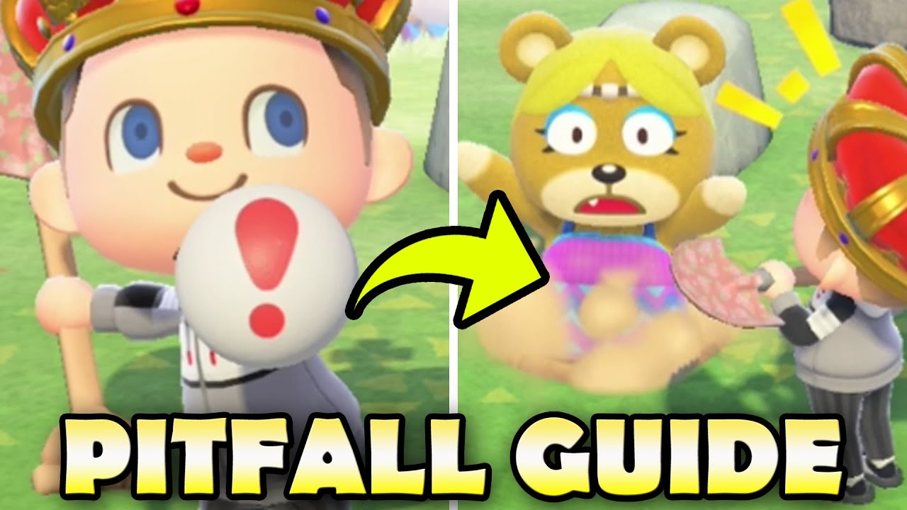 (❗) How To Get Pitfalls EASY In Animal Crossing New Horizons!