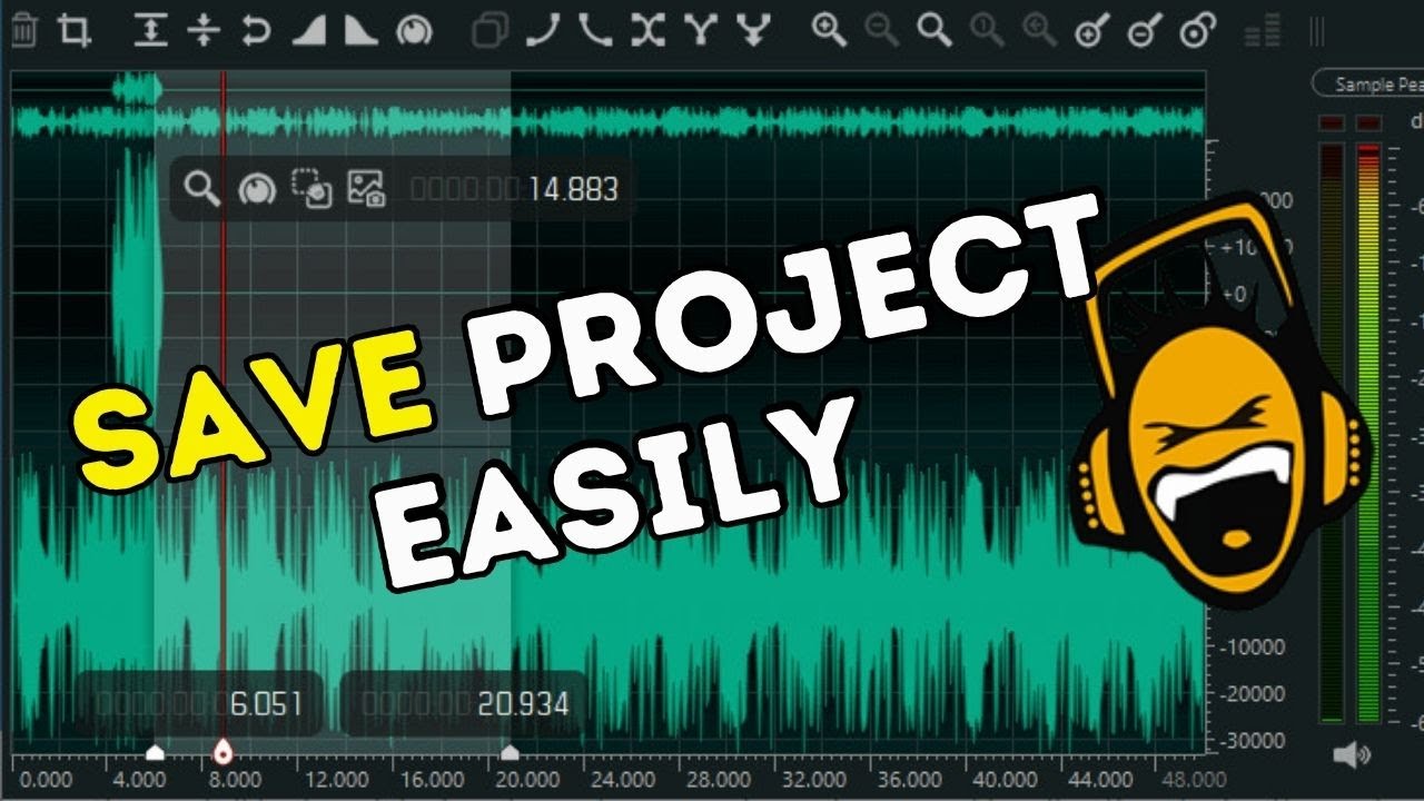 How to Save Project in Ocenaudio 2025? - YouTube