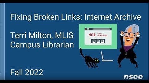 Fixing Broken Links for APA: Internet Archive