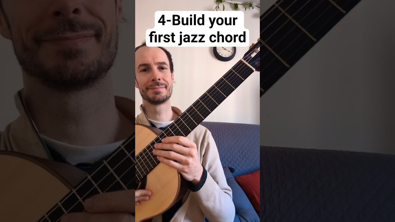Find your first jazz chord. free pdf on fgguitars.com 