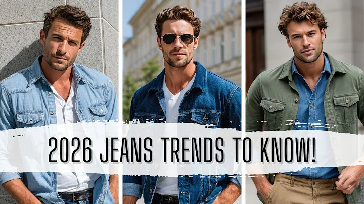 2026 Jeans Trends You Need to Know! Denim Fashion Men