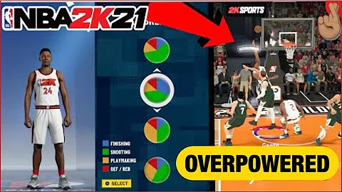 I FOUND DA BEST PLAY SHOT CREATOR BUILD IN NBA 2k21  MOST OVERPOWERED PLAY SHOT BEST BUILD 2k21 ?