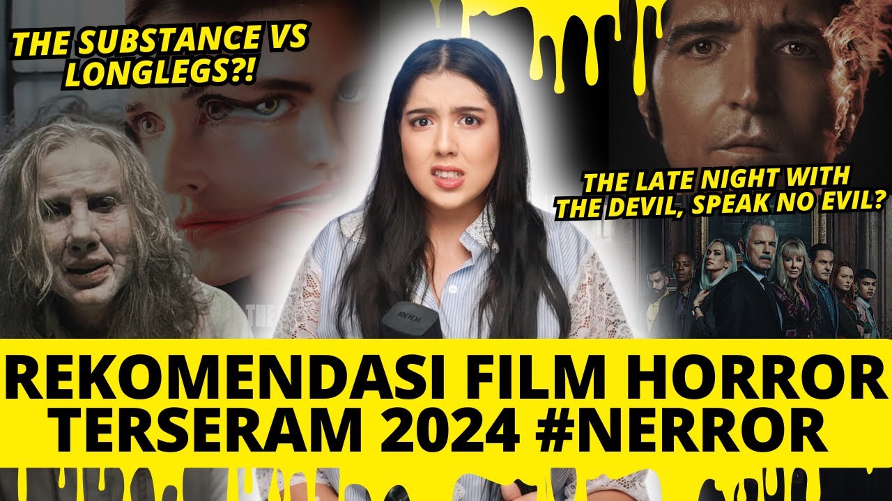 REKOMENDASI + REVIEW FILM HORROR POPULAR 2024! — Transcript