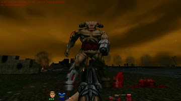 Brutal Doom v21 Test Map Weapons on CyberDemon