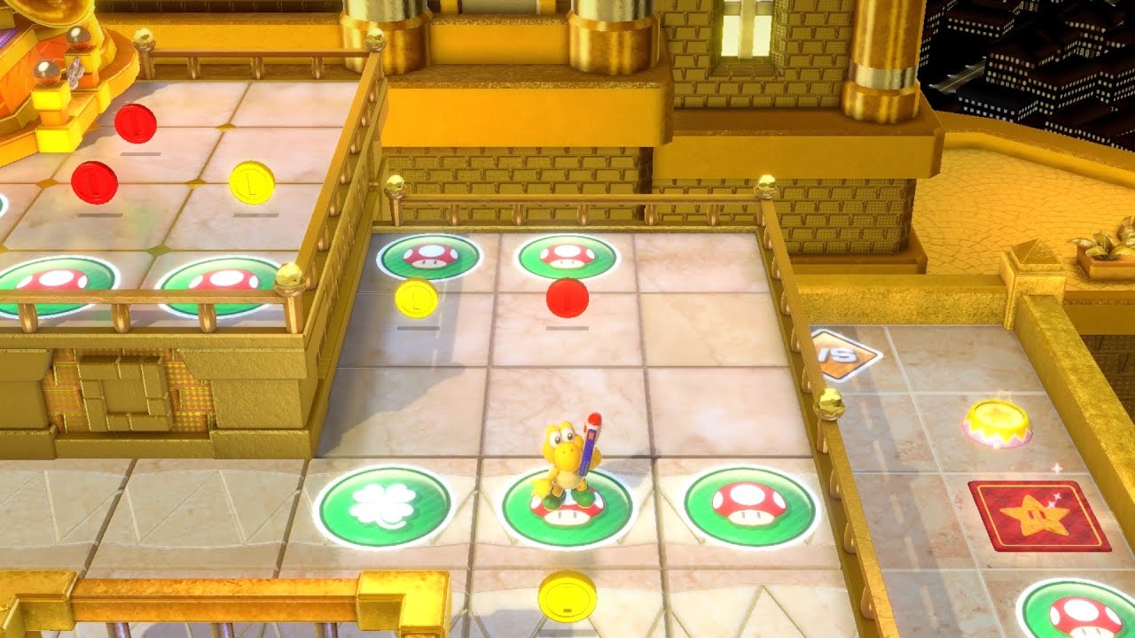 Super Mario Party Partner Party #2220 Tantalizing Tower Toys Koopa Troopa & Daisy vs Goomba & DK