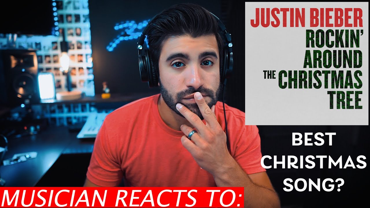 Musician Reacts To Justin Bieber Rockin' Around The Christmas Tree