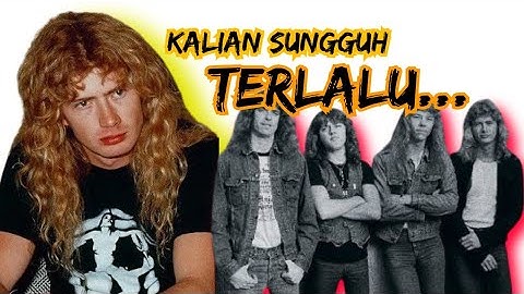 CERITA DI BALIK PEMECATAN DAVE MUSTAINE DARI METALLICA