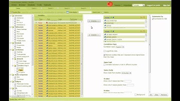 Correlations networks